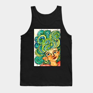 possibly an Irish leprechaun. Tank Top